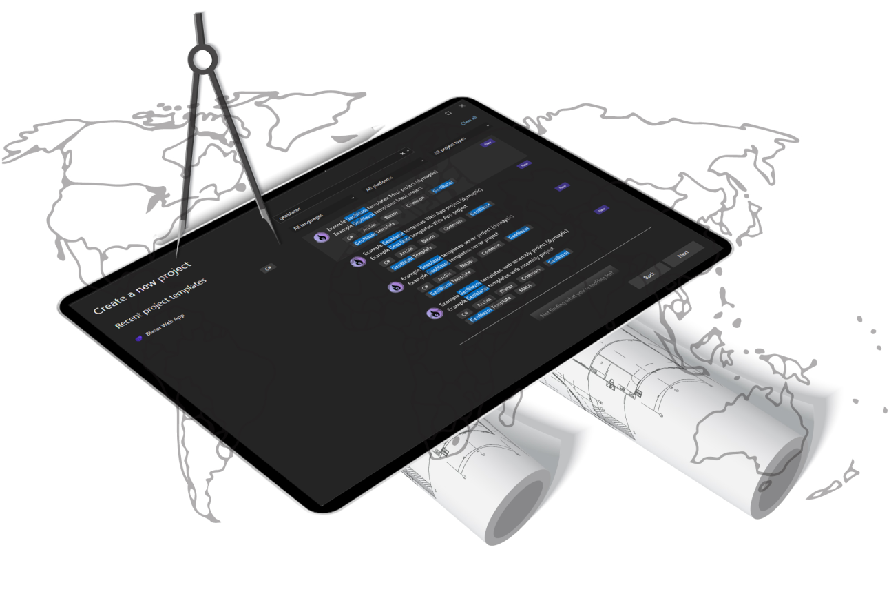 Streamline Your GeoBlazor Setup with New Visual Studio Templates