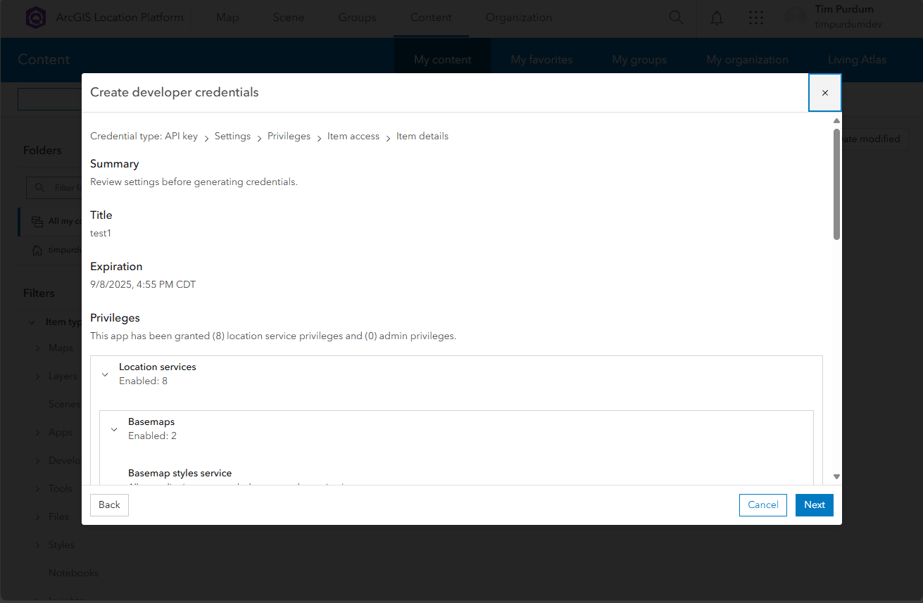 API Key Review